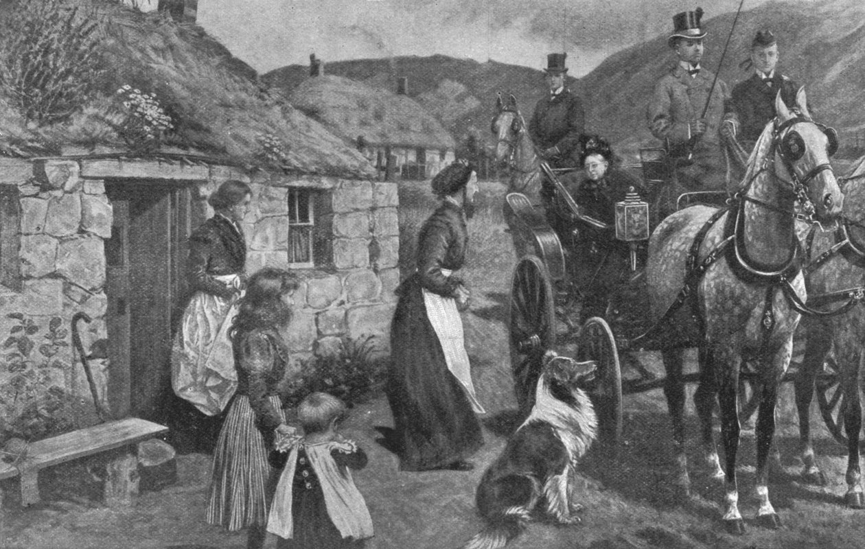 Queen Victoria and her Highland Tenants, c1870s, 1901. od Unbekannt