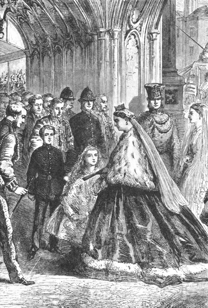 Královna Viktorie vstupuje do Westminsterského paláce, 5. února 1867, 1901. od Unbekannt