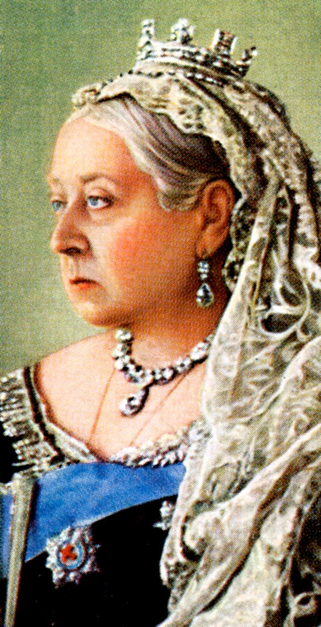 Královna Viktorie, konec 19. století od Unbekannt