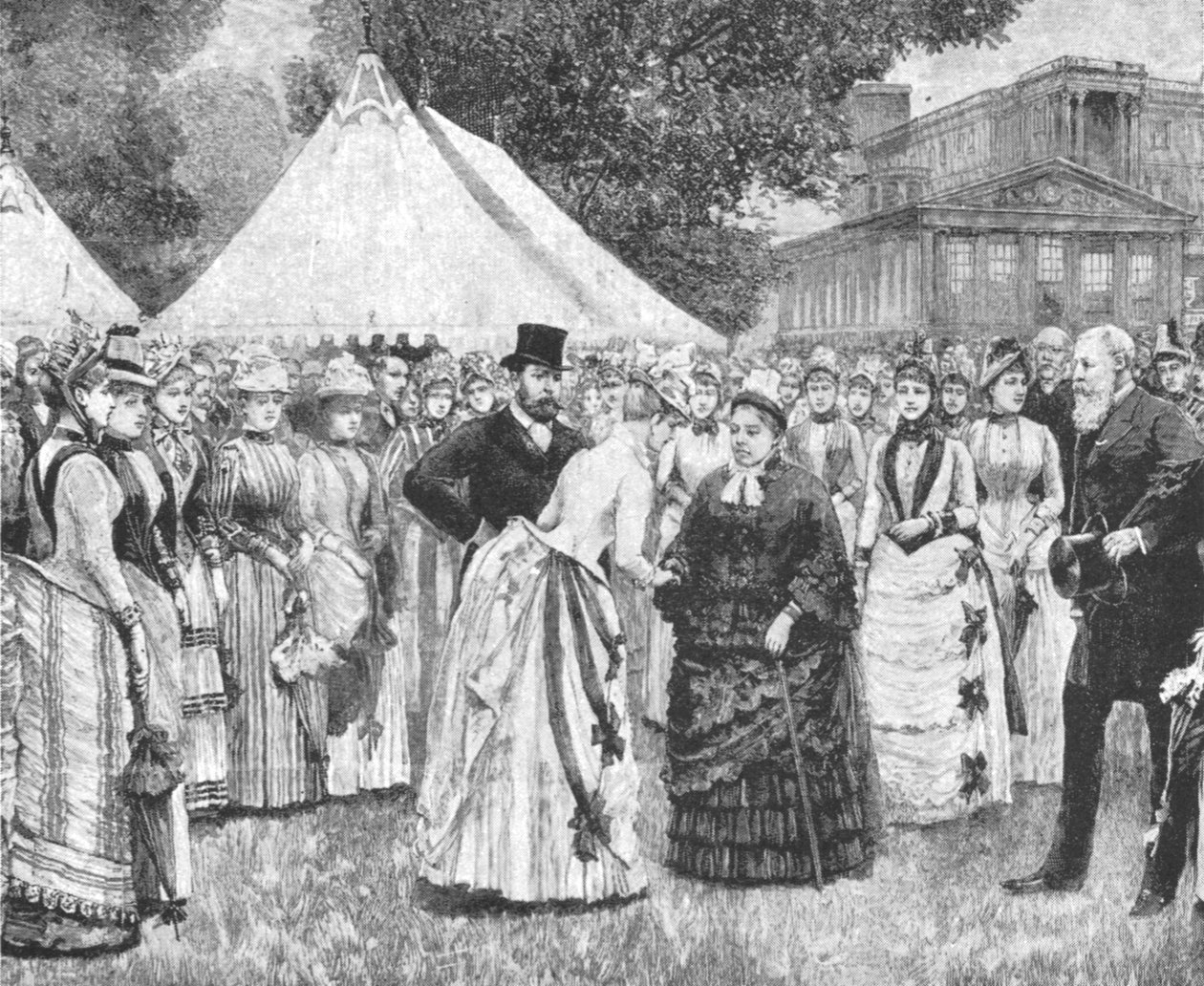 Jubilejní zahradní slavnost královny Viktorie v Buckinghamském paláci, 29. června 1887, 1901. od Unbekannt