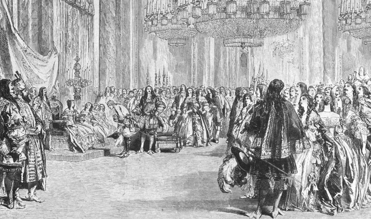 Ples restaurování kostýmů královny Viktorie v Buckinghamském paláci, 6. června 1845, 1901. od Unbekannt