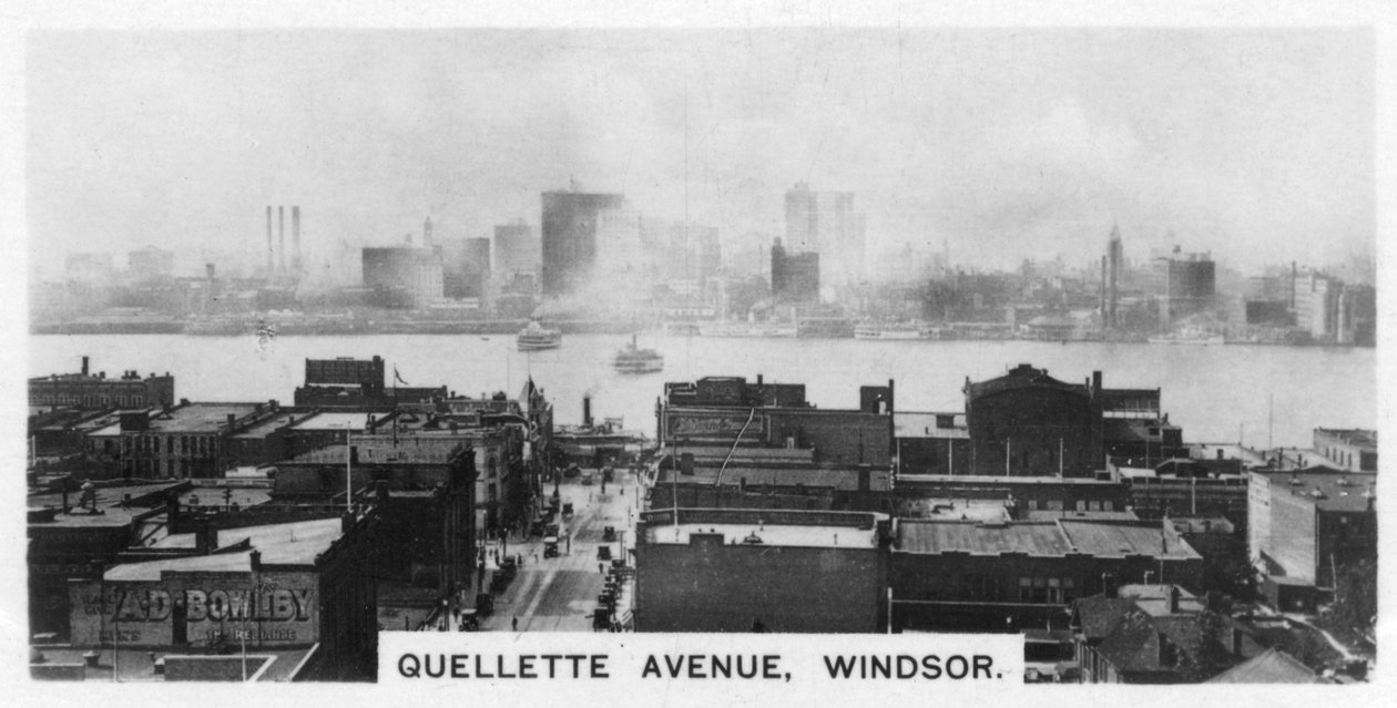 Quellette Avenue, Windsor, Ontario, Kanada, 20. léta 20. století od Unbekannt