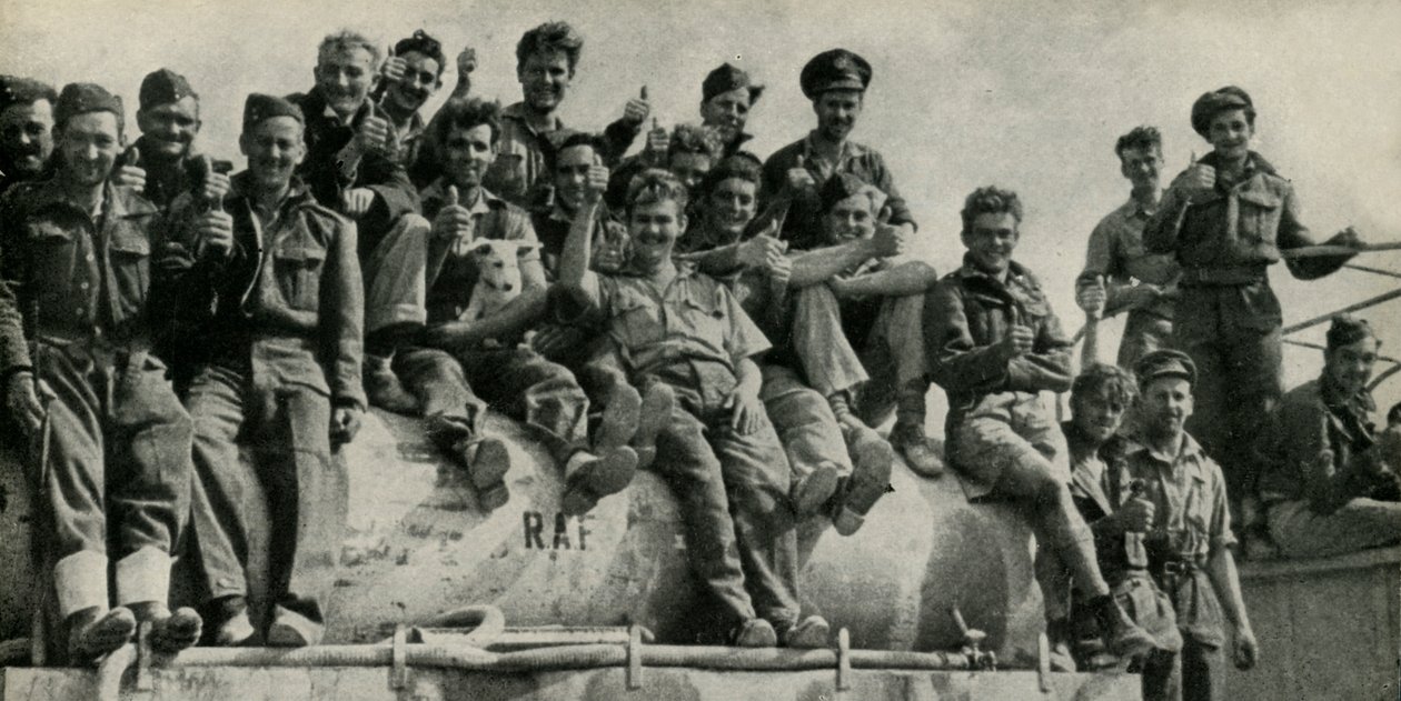 R.A.F. Pozemní posádky: Tripolitania, c1942-1943, 1945. od Unbekannt