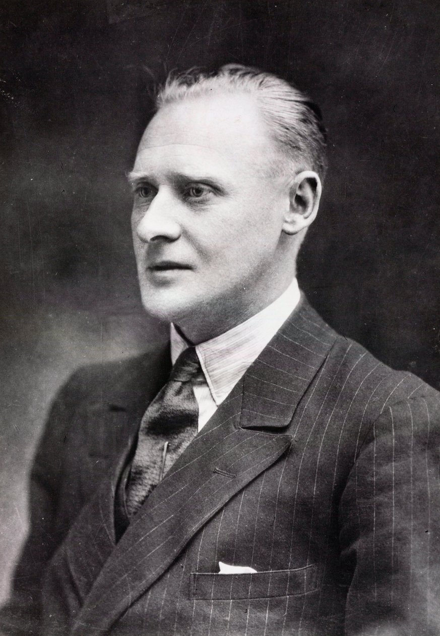 R J Mitchell, anglický letecký konstruktér, c 1933 od Unbekannt
