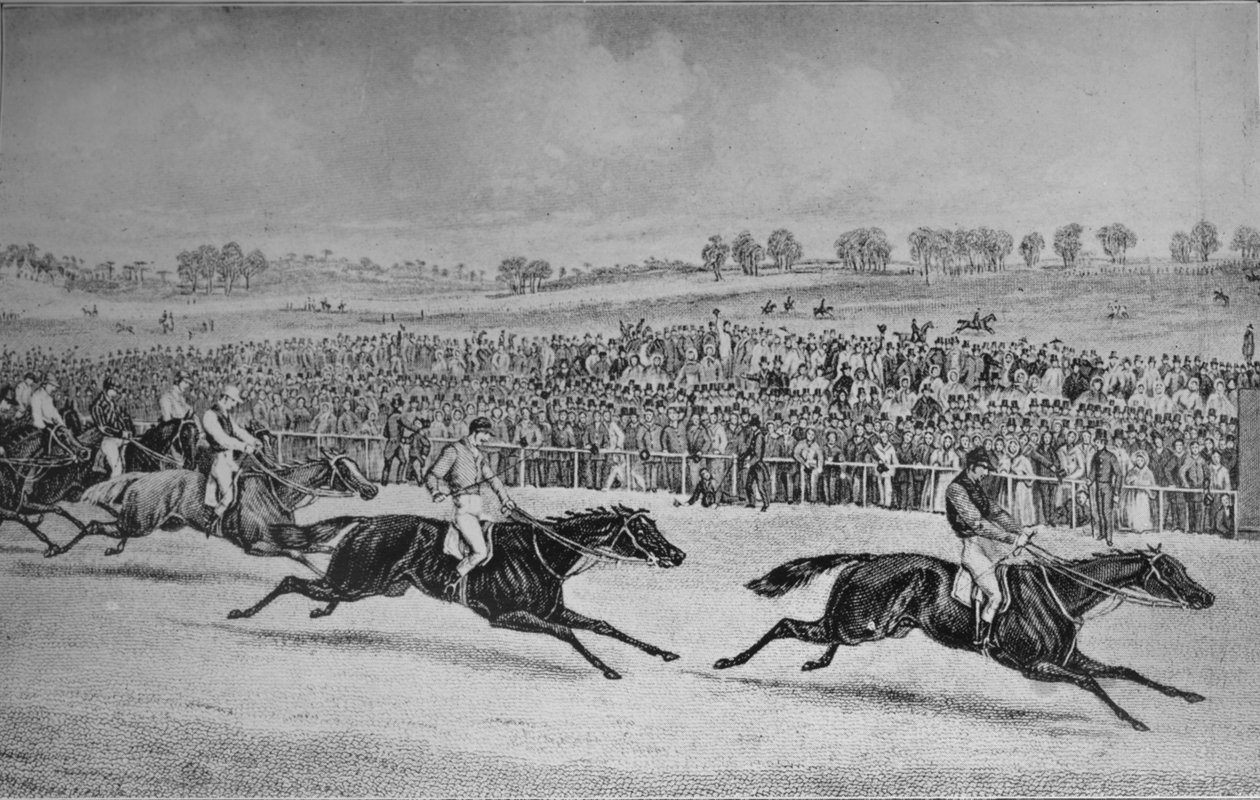 Závod o St. Leger, 1911 od Unbekannt