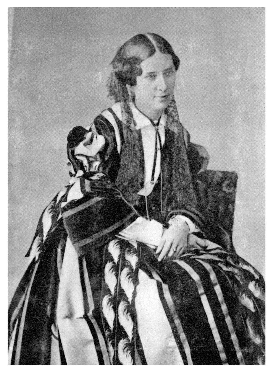 Rachel, francouzská herečka, c1845-1858 od Unbekannt