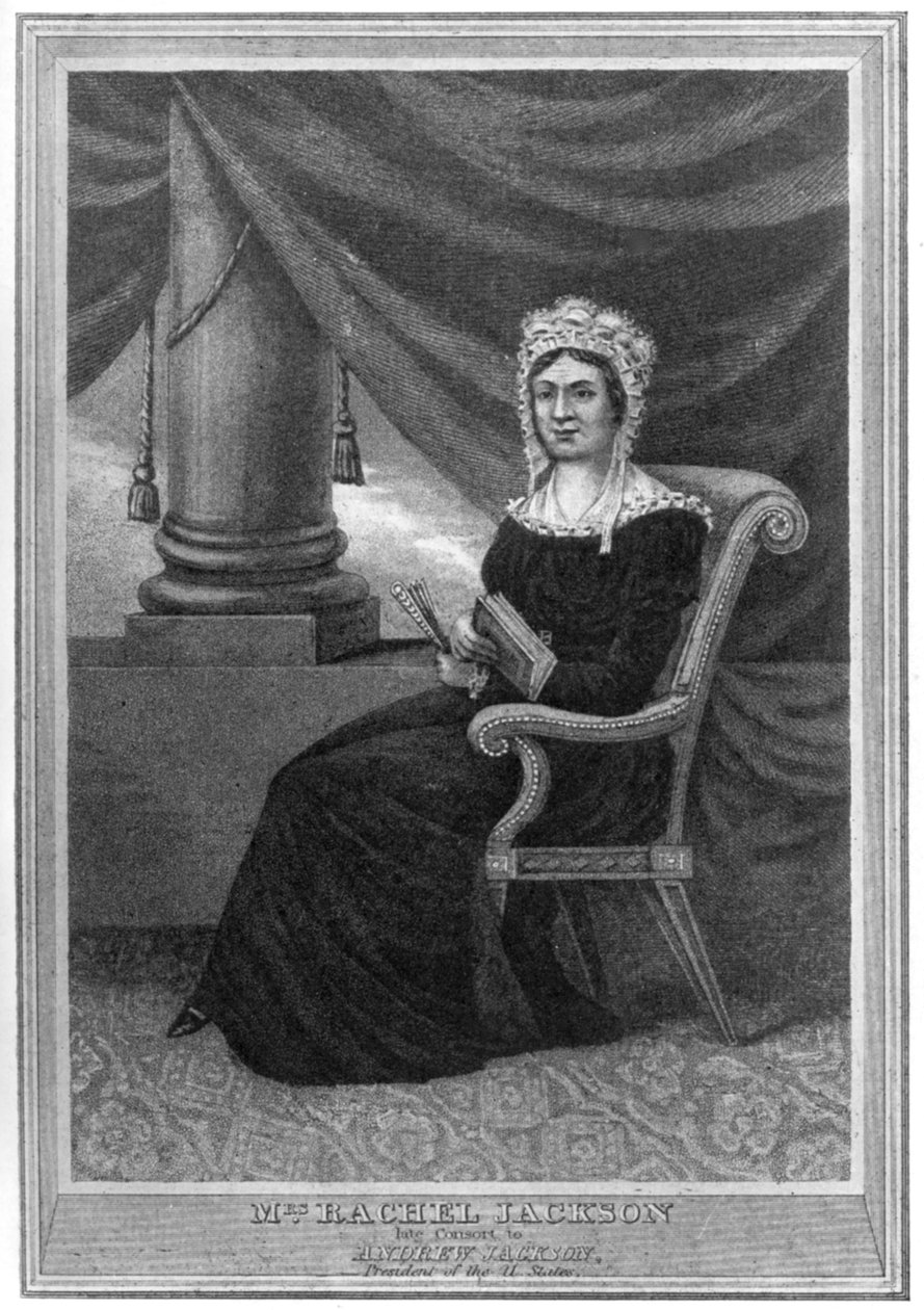 Rachel Jackson 1767-1828, první dáma, 19. století 1908 od Unbekannt