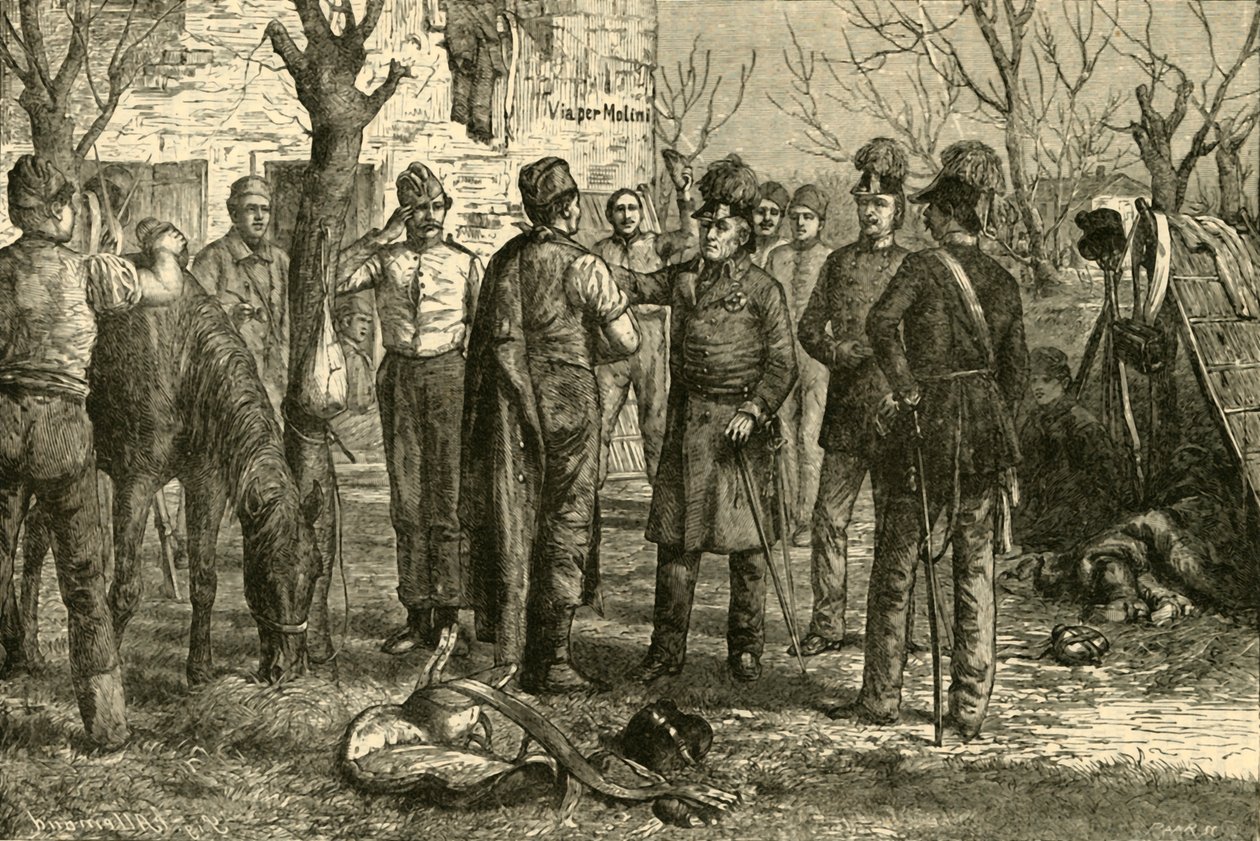 Radetsky Po vítězství v Novaře 1849, 1890. od Unbekannt
