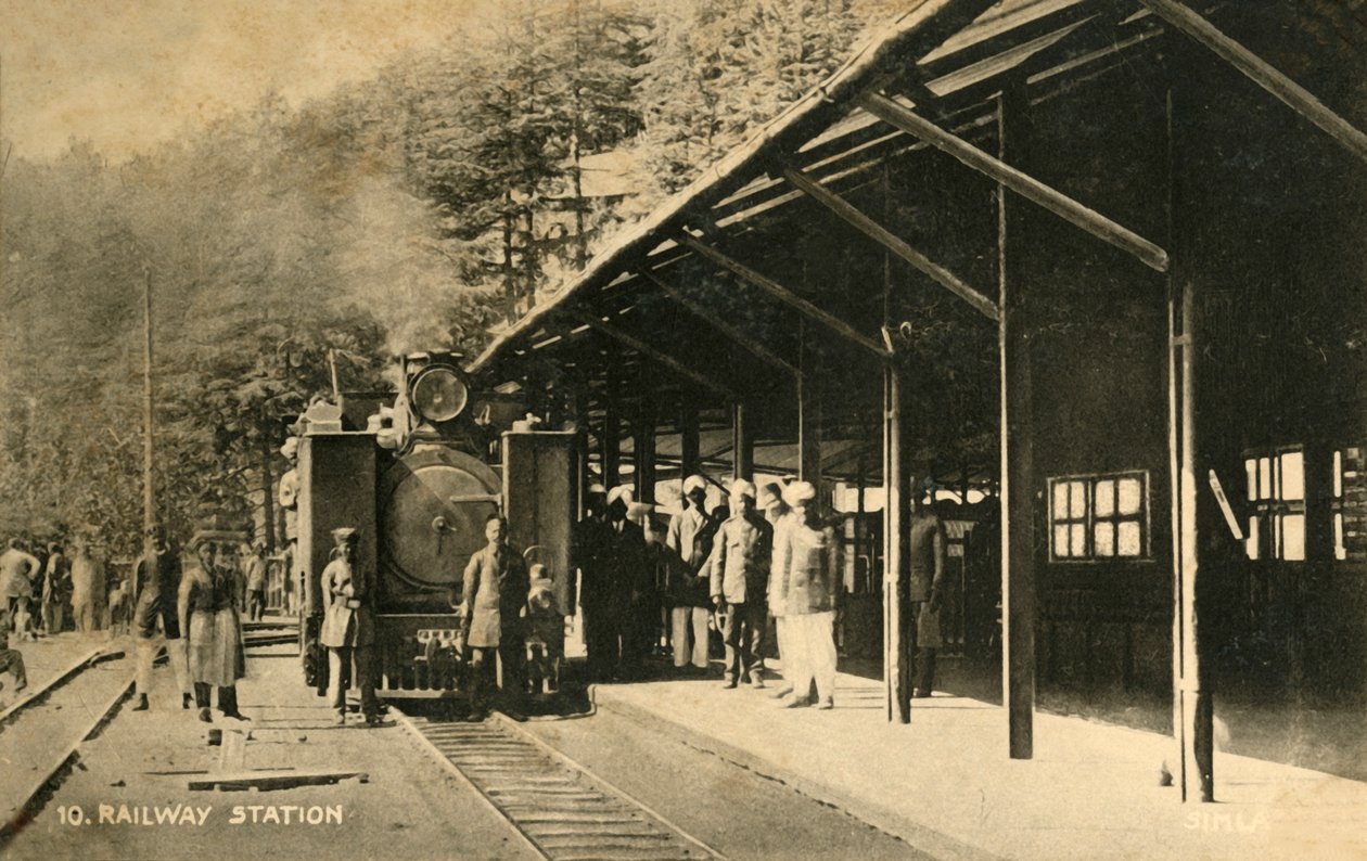 Nádraží, c1918-c1939. od Unbekannt
