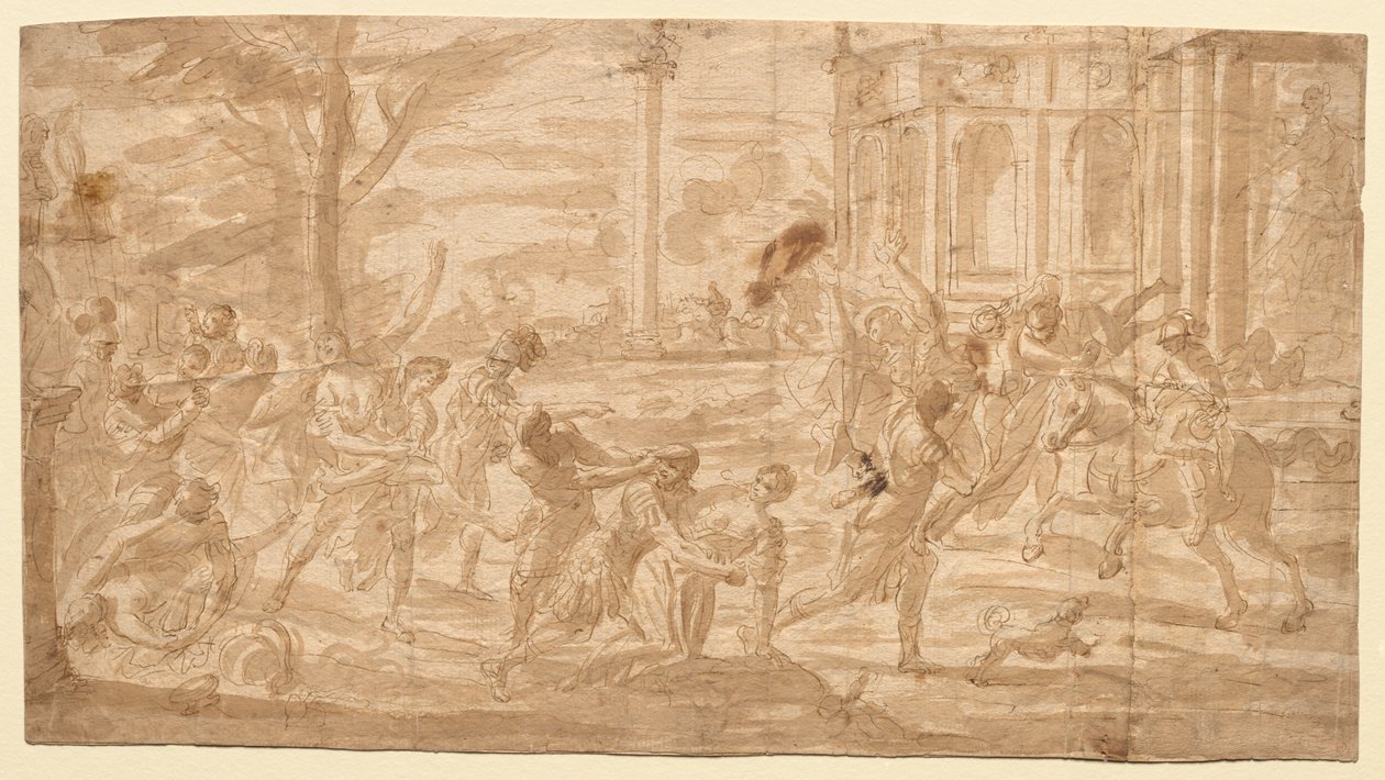 Rape of the Sabines, 1700s. od Unbekannt