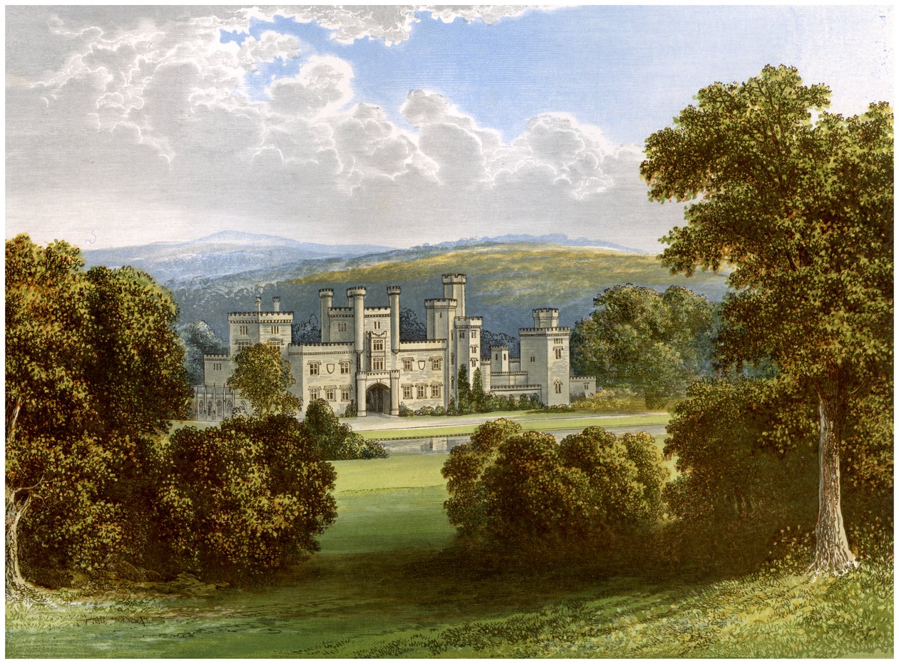 Hrad Ravensworth, hrabství Durham, domov hraběte z Ravensworth, c1880 od Unbekannt