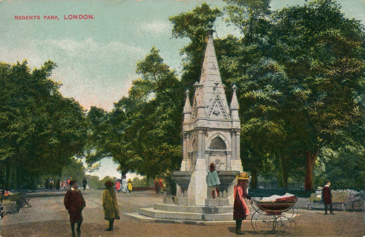 Regents Park, Londýn, c1910. od Unbekannt