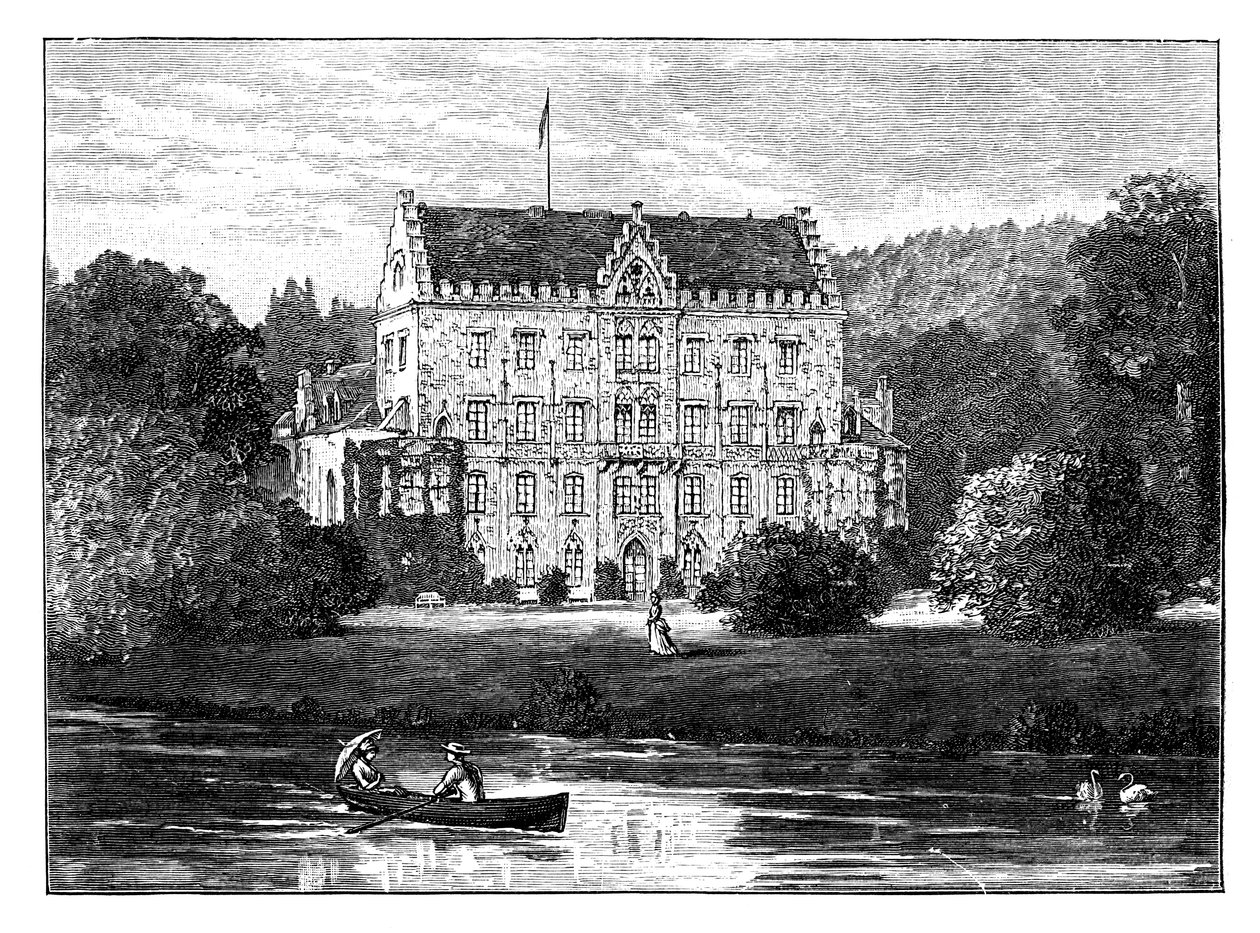 Reinhardsbrunn, poblíž Gotha, Německo od Unbekannt