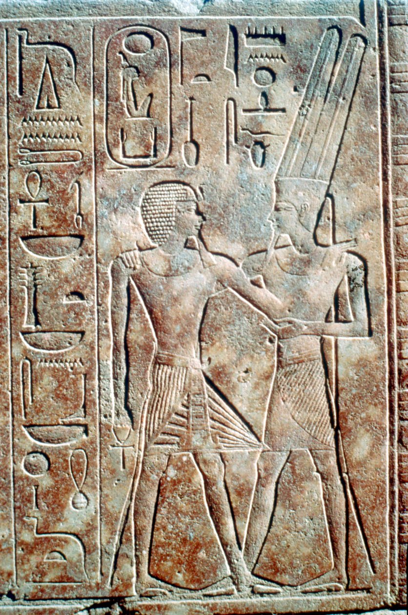 Reliéf královny Hatšepsut v mužských šatech, Amonův chrám, Karnak, Egypt, c1500 př.n.l. od Unbekannt