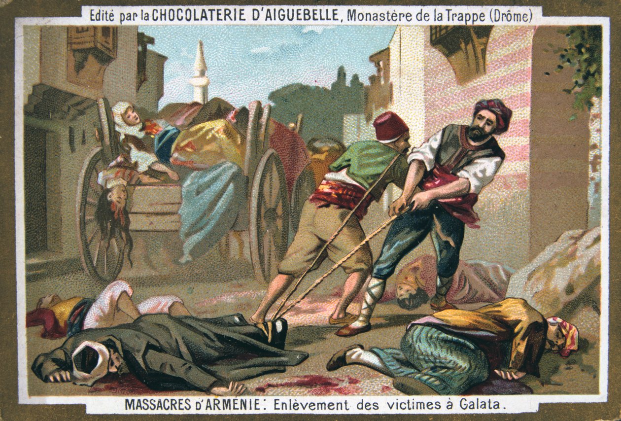 Odstranění obětí v Galatě, 1895 od Unbekannt