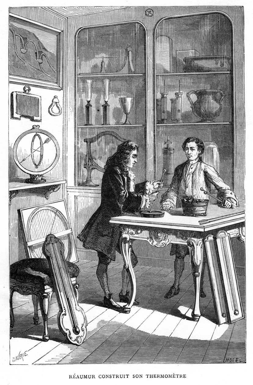 Rene-Antoine Ferchault de Reamur, francouzský fyzik 18. století, 1874 od Unbekannt