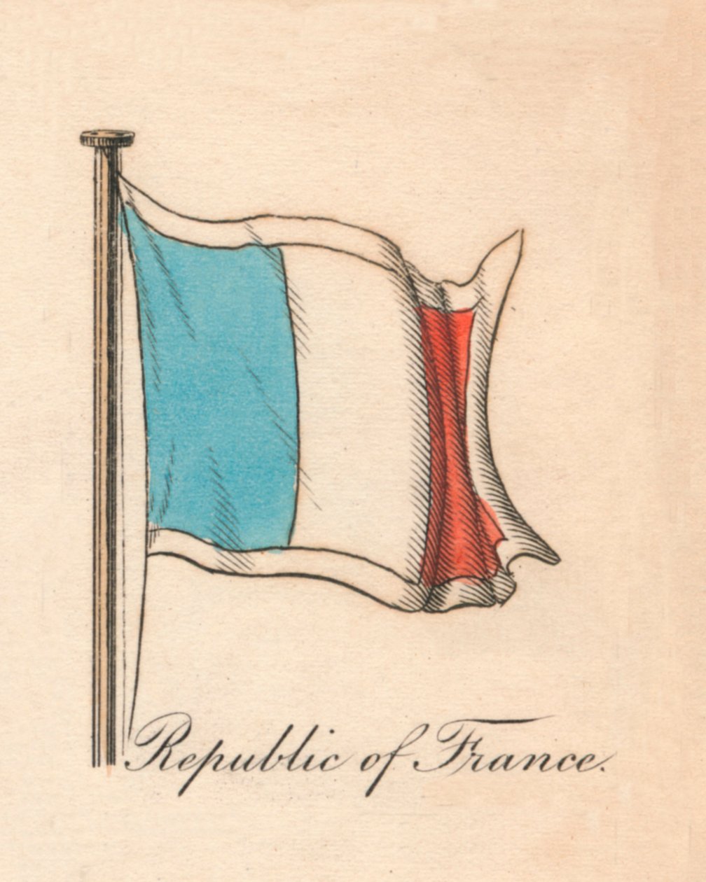 Francouzská republika, 1838 od Unbekannt