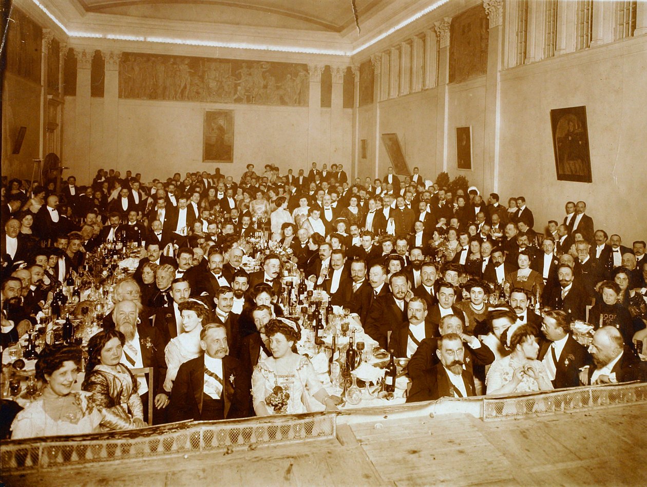 Restaurace, Dům Svazu literatury a umění, Rusko, 1910 od Unbekannt