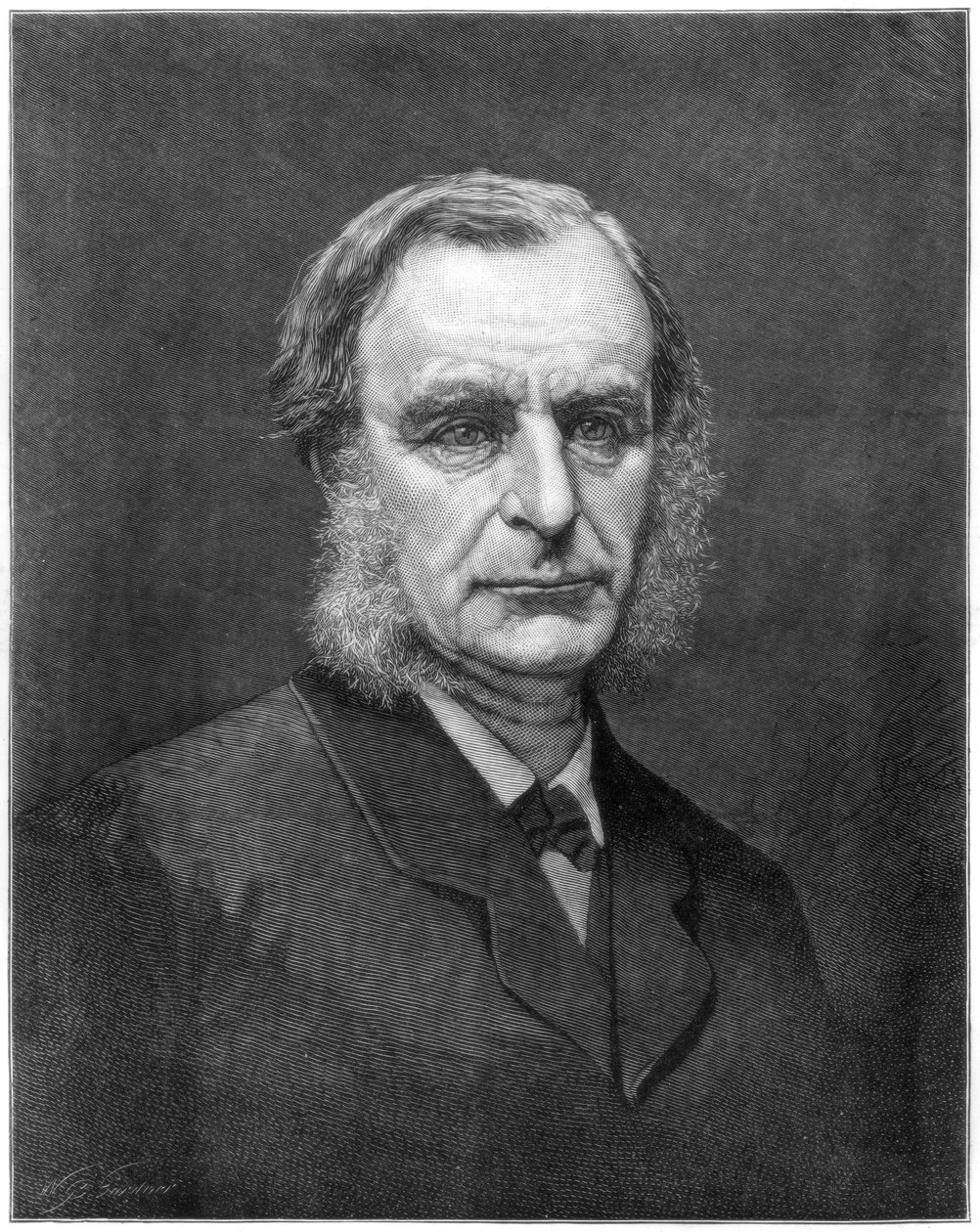 Reverend Charles Kingsley, anglický duchovní a spisovatel, 1875 od Unbekannt