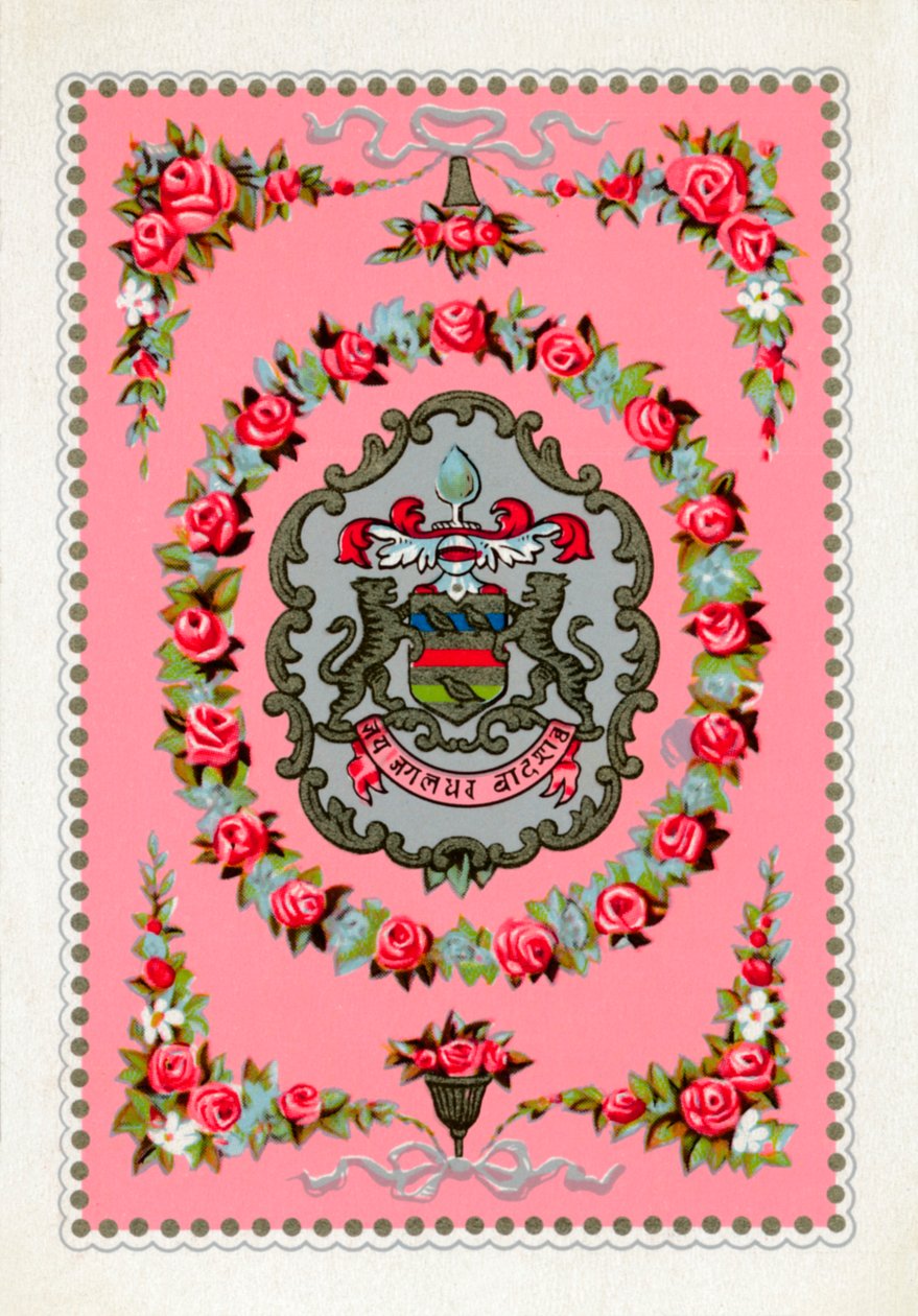 Reverse z balíčku hracích karet Goodall & Son Ltd., c1940 od Unbekannt