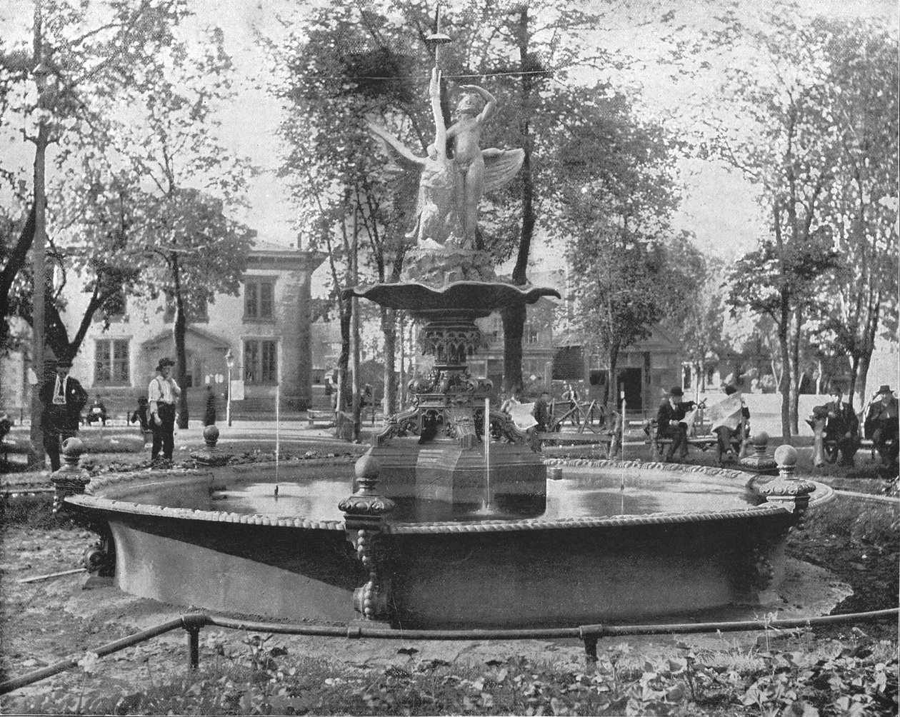 Rice Park, St Paul, Minnesota, USA, c1900. od Unbekannt