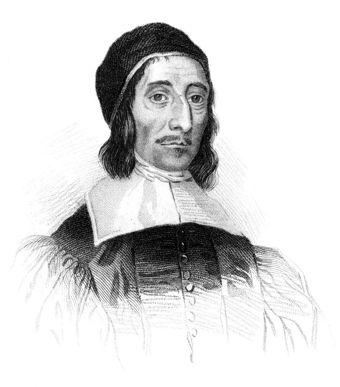 Richard Baxter, vůdce anglické puritánské církve a božský učenec ze 17. století, kolem roku 1850 od Unbekannt