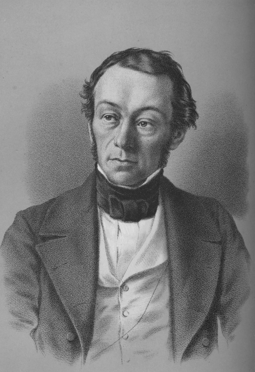 Richard Cobden, britský výrobce, politik a bojovník za volný obchod, c1850 1936 od Unbekannt