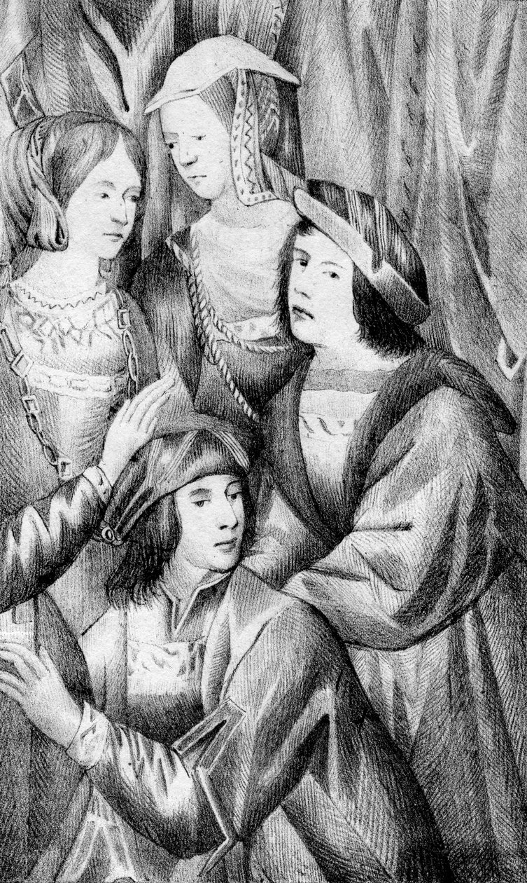 Richard III a Edward IV od Unbekannt