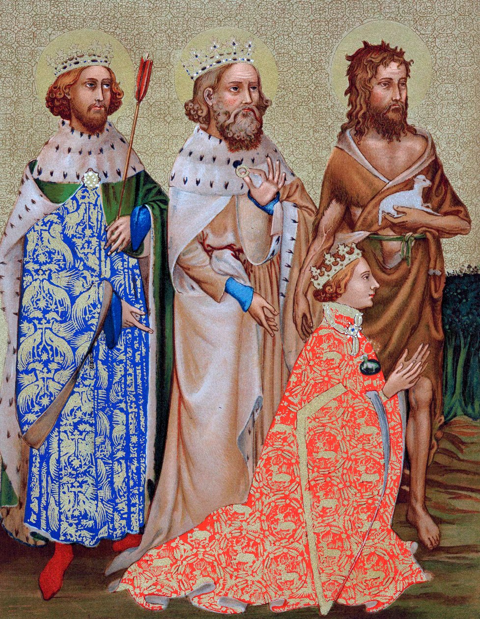 Richard II. 1367-1400, anglický král 1377-1399 od Unbekannt