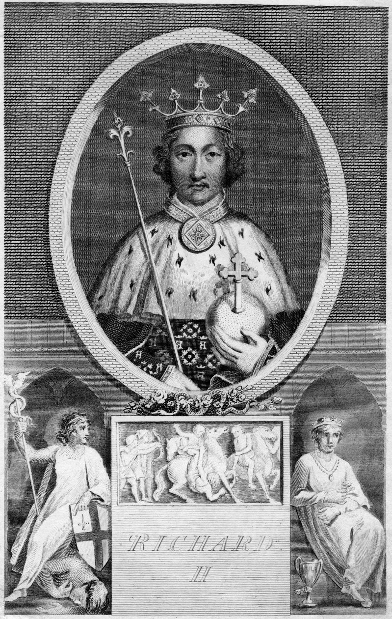Richard II., anglický král od Unbekannt