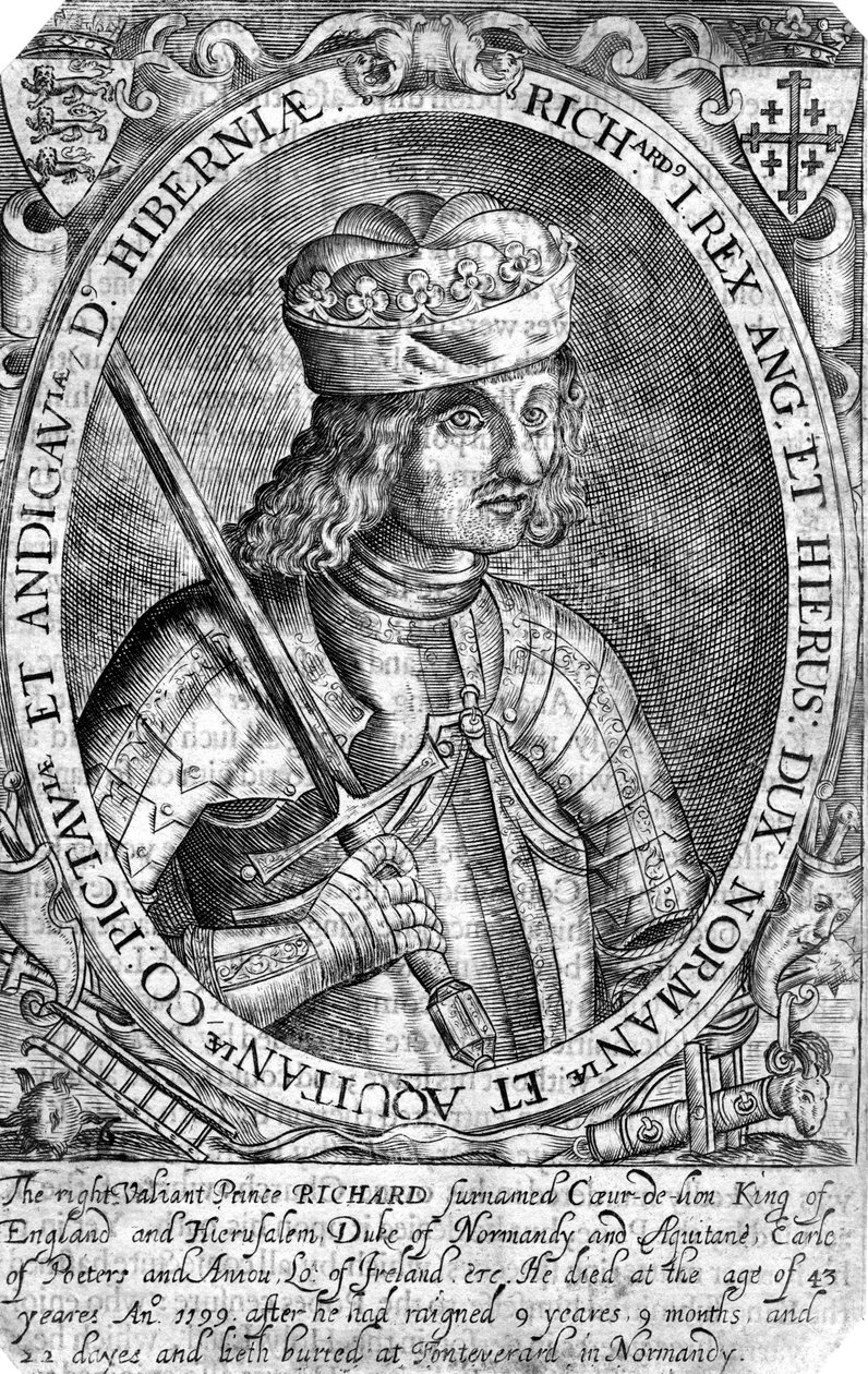 Richard I., král Anglie od Unbekannt