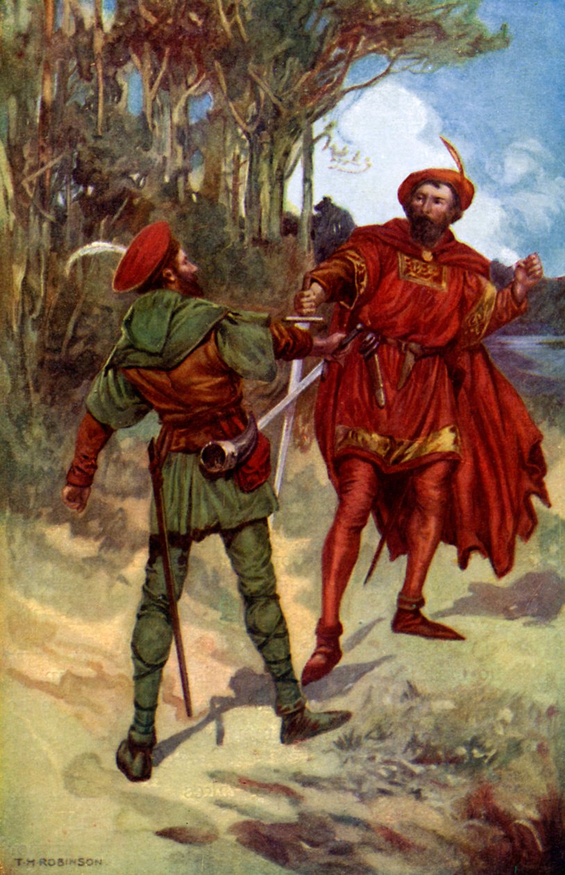 Richard I a Robin Hood, 1925 od Unbekannt