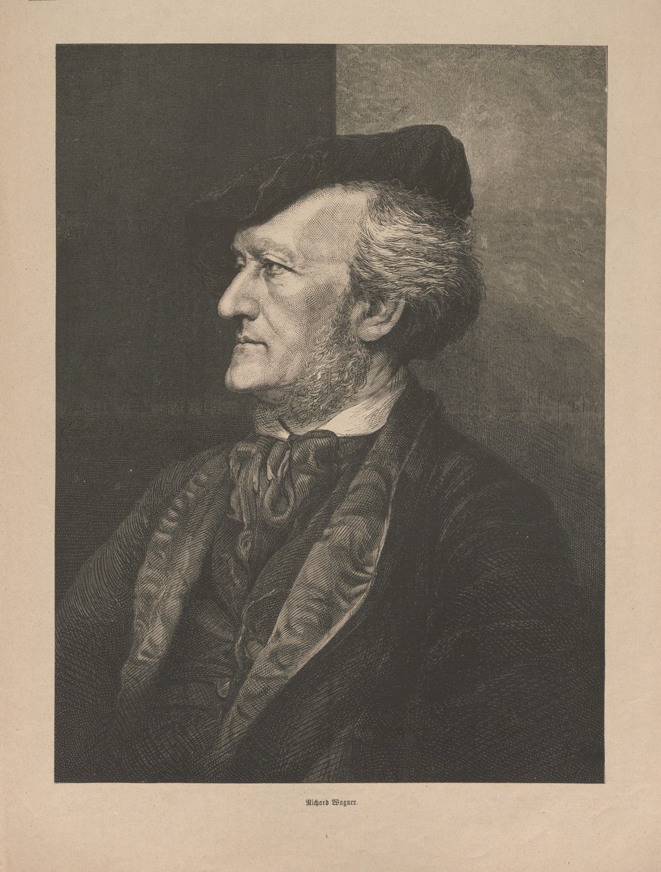 Richard Wagner, 1875. od Unbekannt