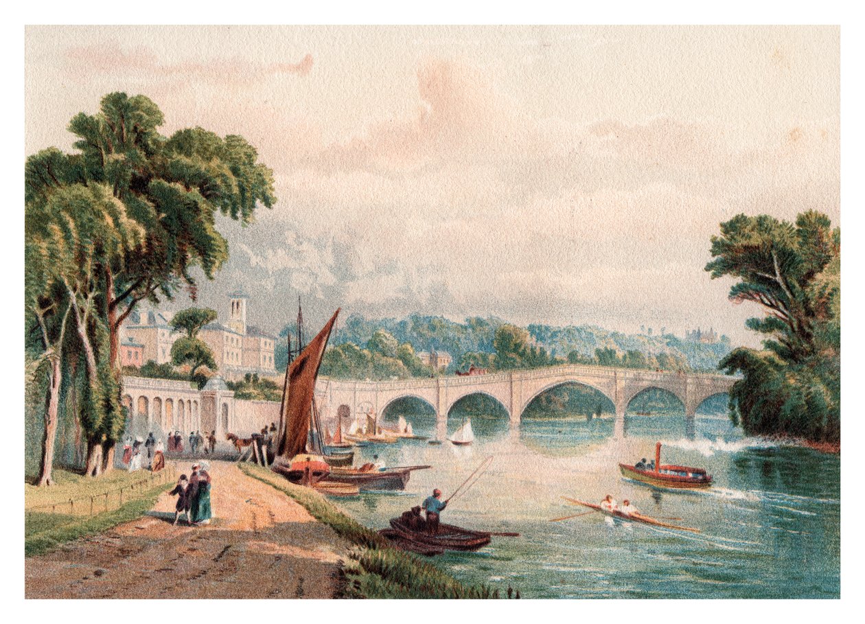 Richmondský most, 1880 od Unbekannt