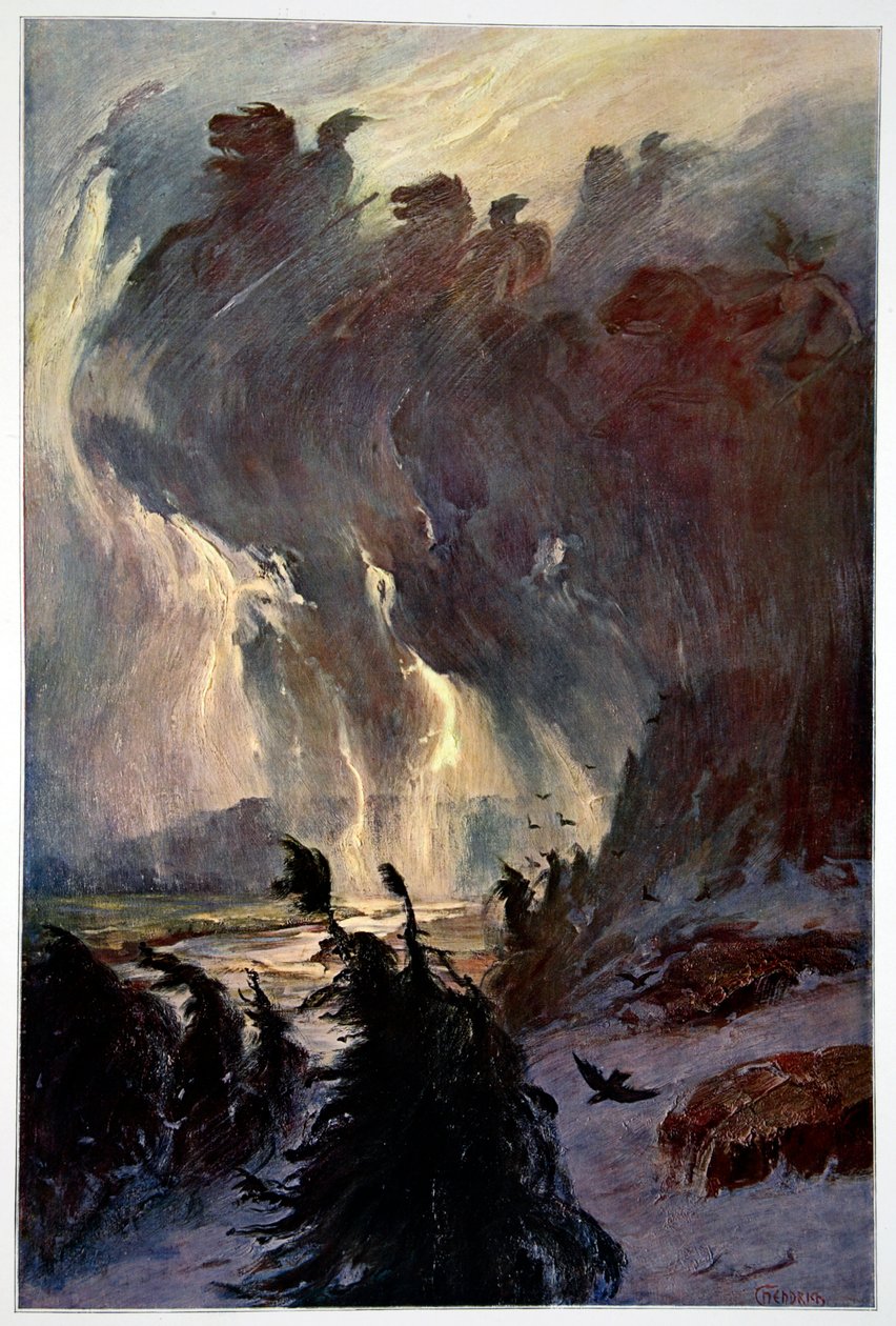 „Jízda Valkýr“, 1906 od Unbekannt