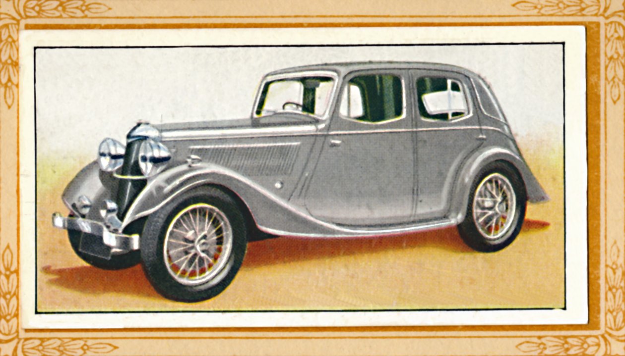 Riley 1 12litrový Falcon Saloon, c1936 od Unbekannt