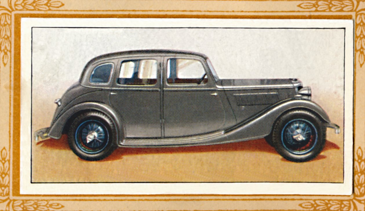 Riley Eight-90 Adelphi Saloon, c1936 od Unbekannt