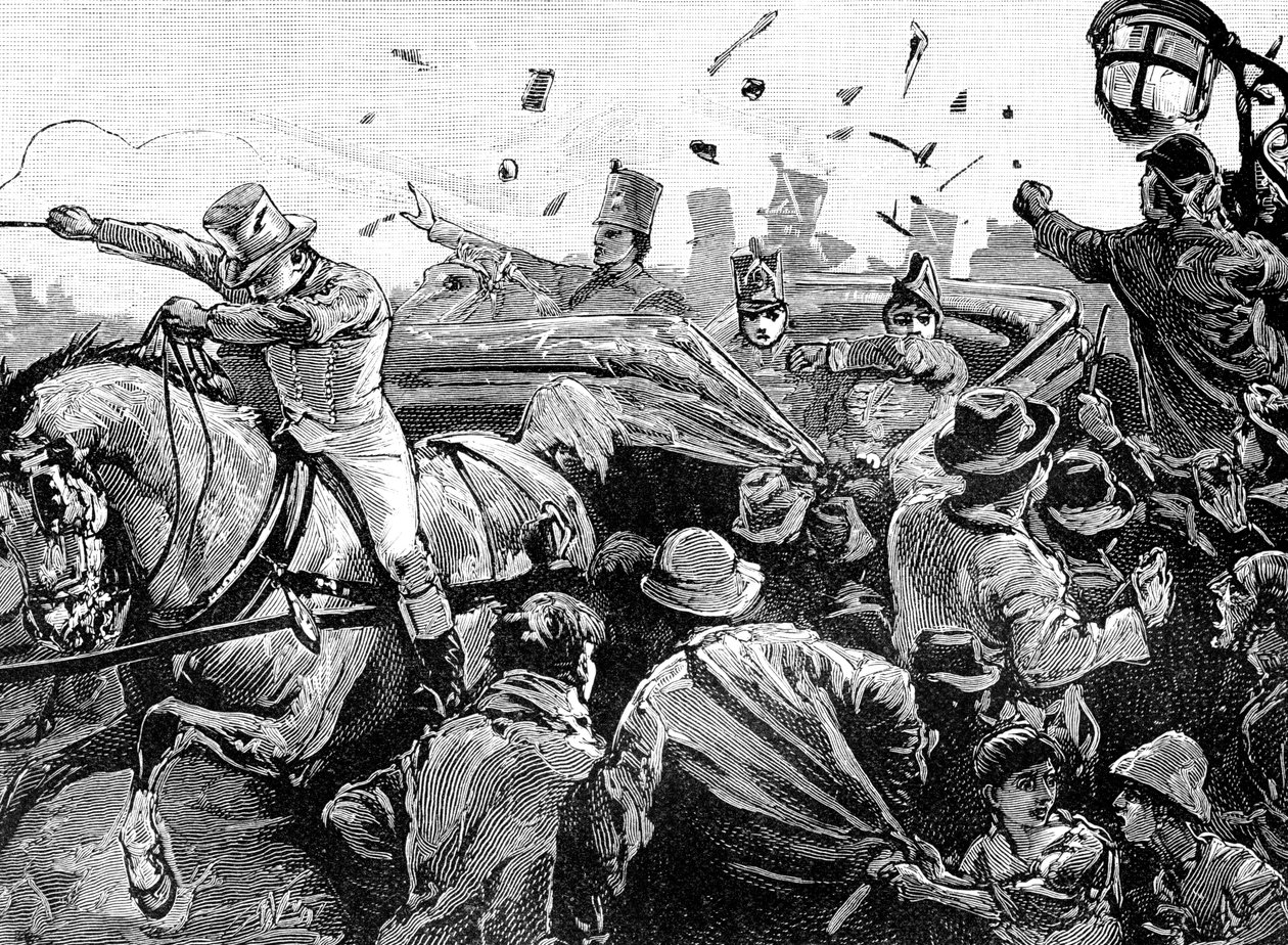 Nepokoje v Montrealu, Kanada, 1849, 1900 od Unbekannt