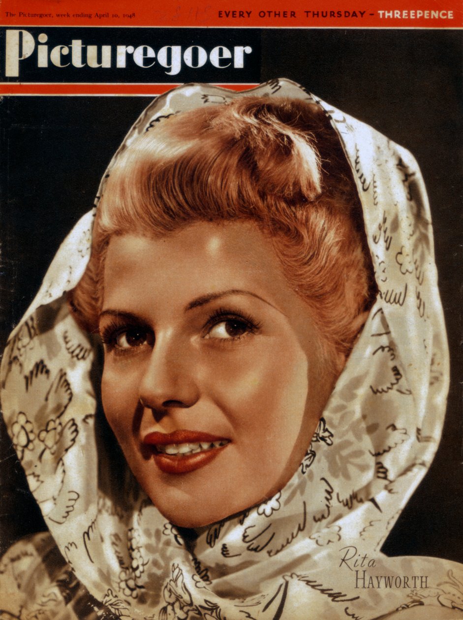 Rita Hayworth 1918-1987, americká herečka, 1948 od Unbekannt