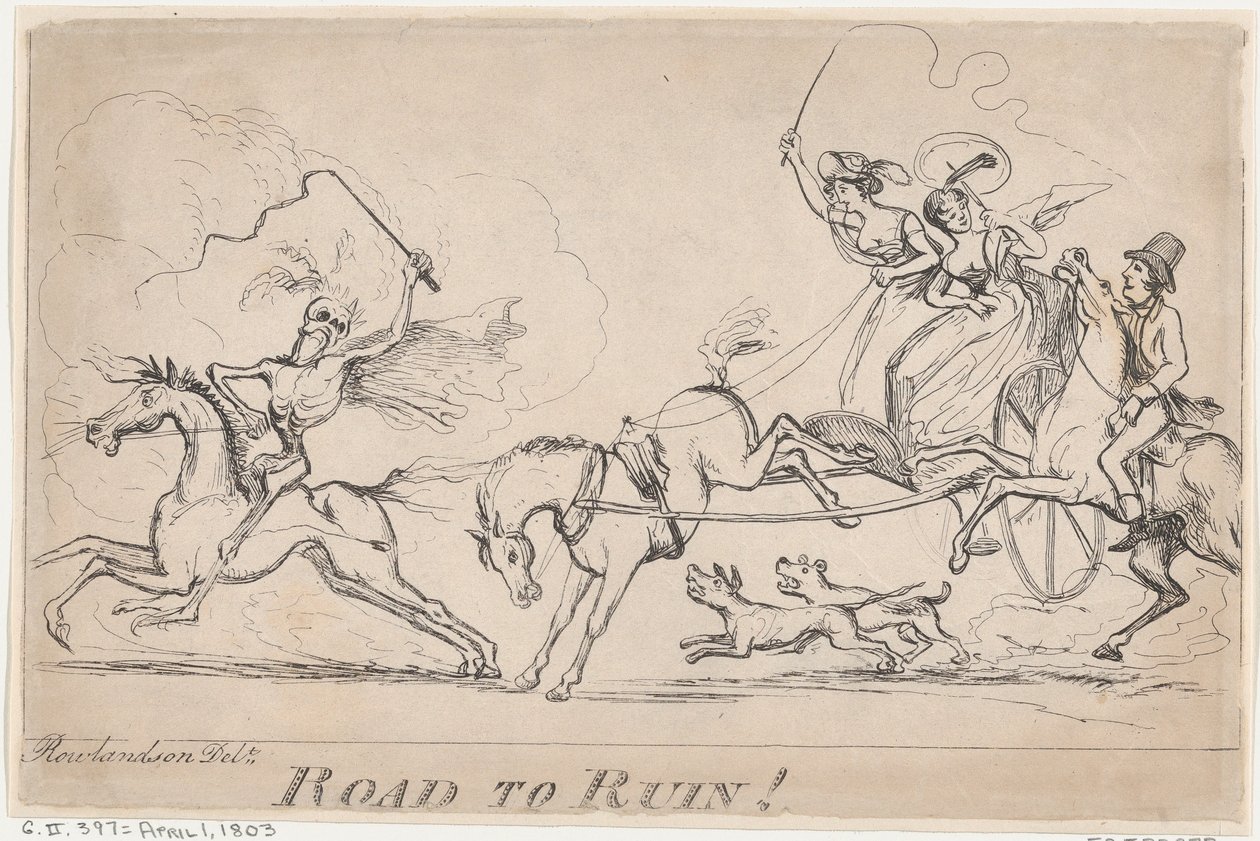 Road to Ruin!, 1. dubna 1803, 1. dubna 1803. od Unbekannt