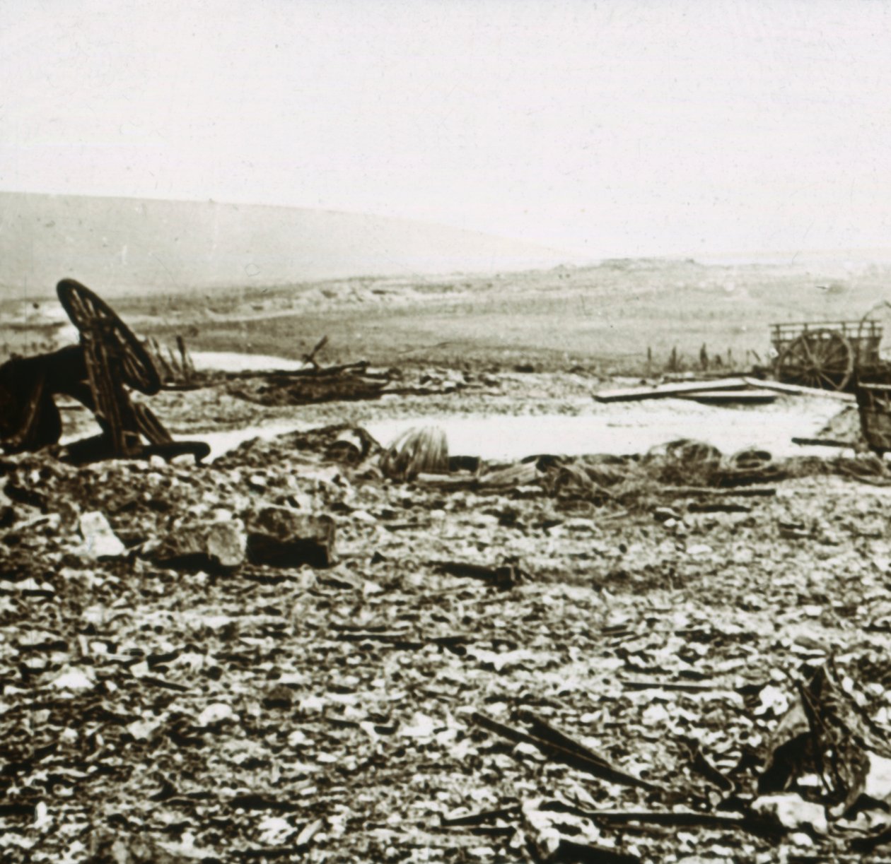 Cesta do Verdunu, severní Francie, c1914-c1918 od Unbekannt