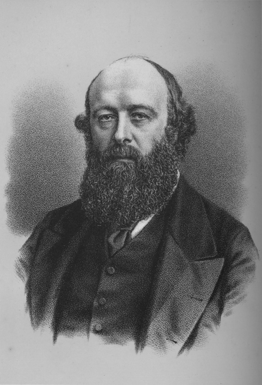 Robert Arthur Talbot Gascoyne-Cecil, 3. markýz ze Salisbury, britský politik, osmdesátá léta 1883 od Unbekannt