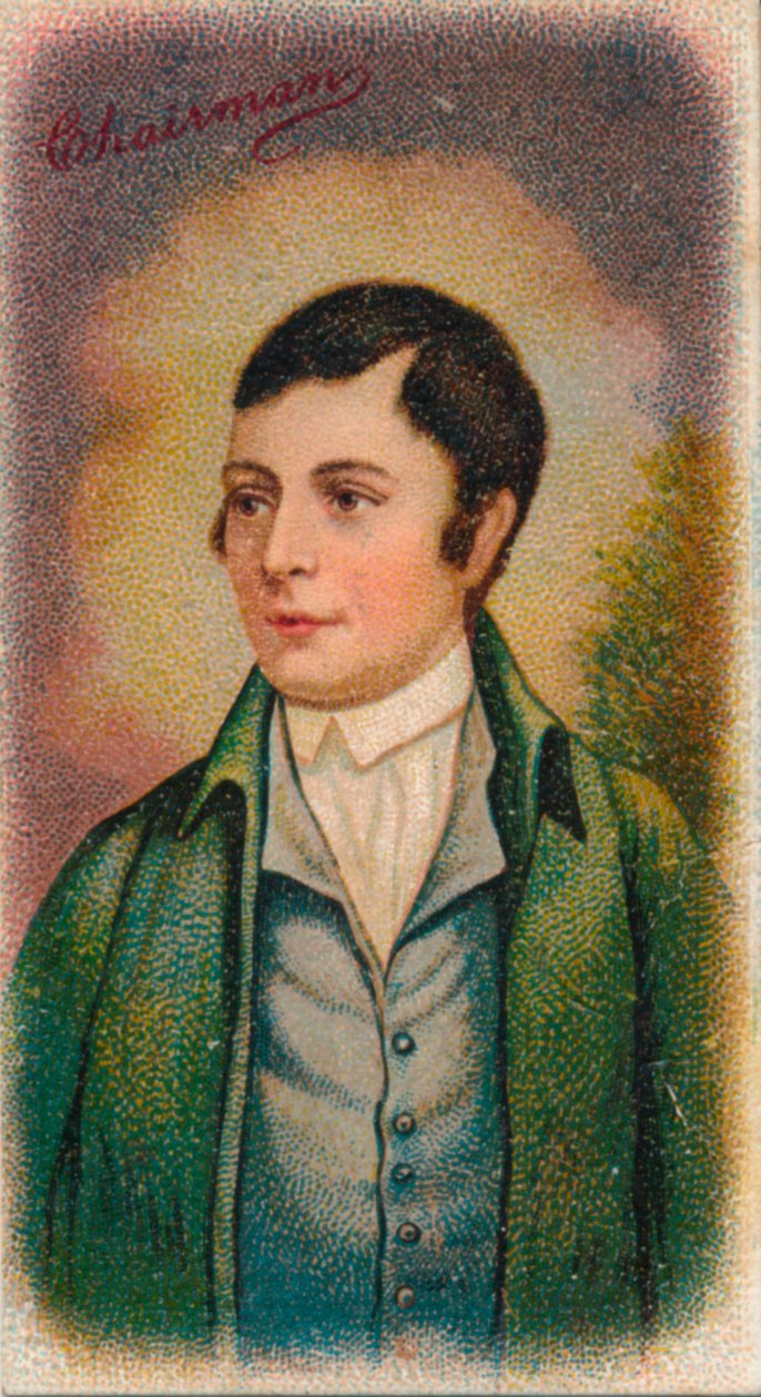 Robert Burns, skotský básník 1759-1796, 1912 od Unbekannt