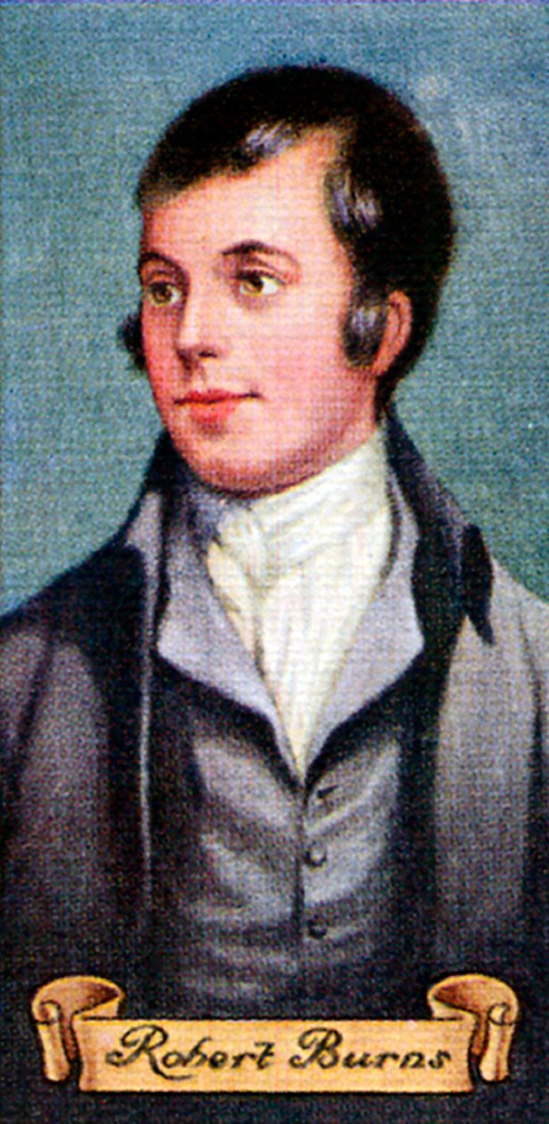 Robert Burns, převzato ze série cigaretových karet, 1935 od Unbekannt