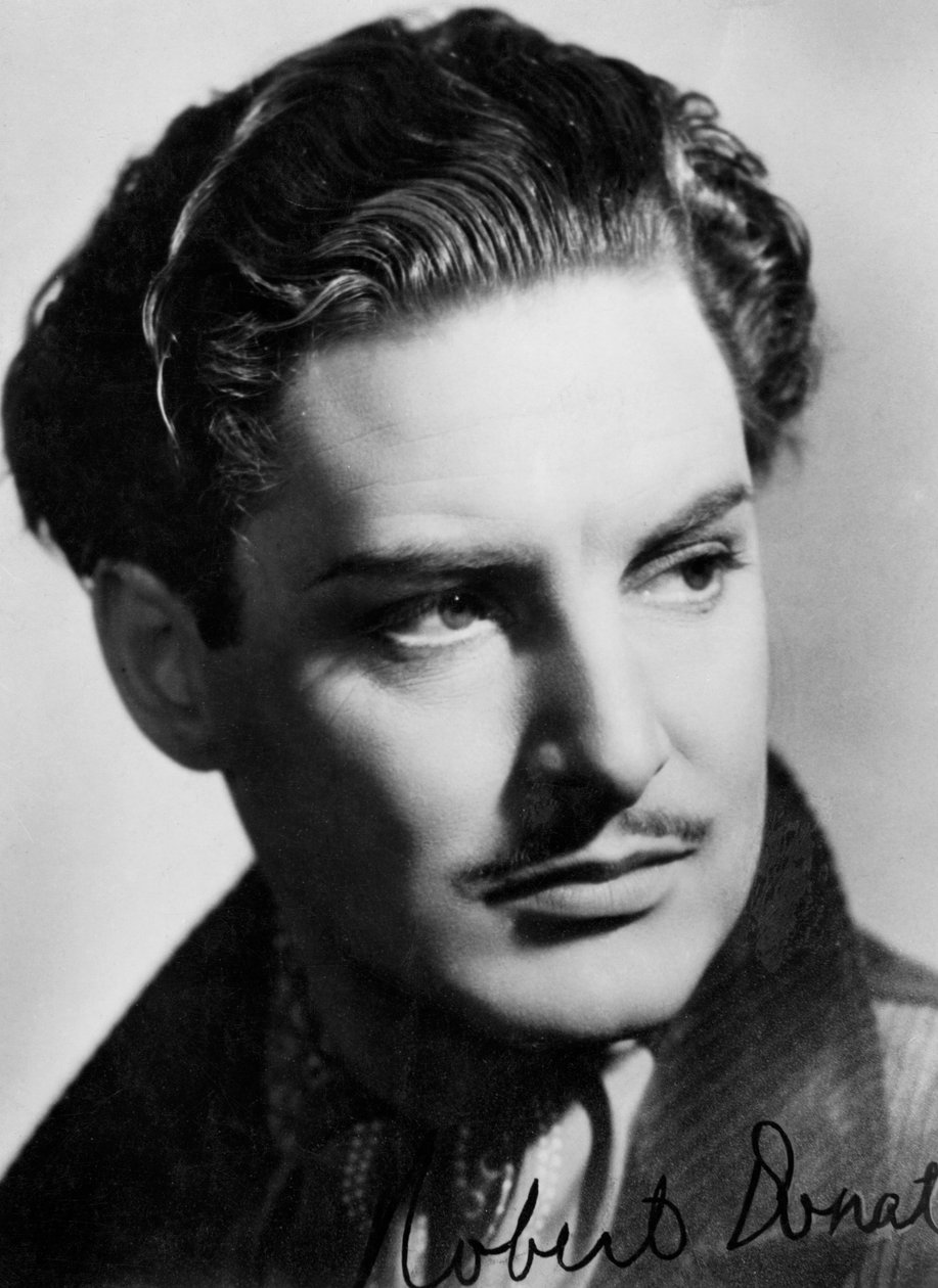 Robert Donat 1905-1959, britský herec, c1930-c1940 od Unbekannt