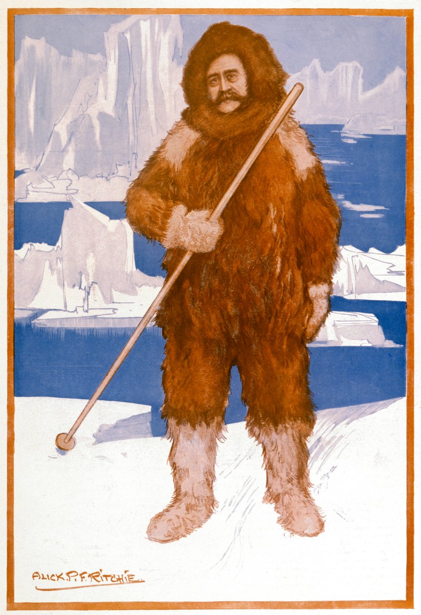 Robert Edwin Peary , americký námořní důstojník a průzkumník, 1909 od Unbekannt