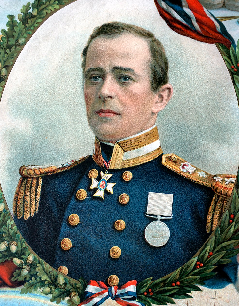 Robert Falcon Scott, britský antarktický průzkumník, 1914 od Unbekannt