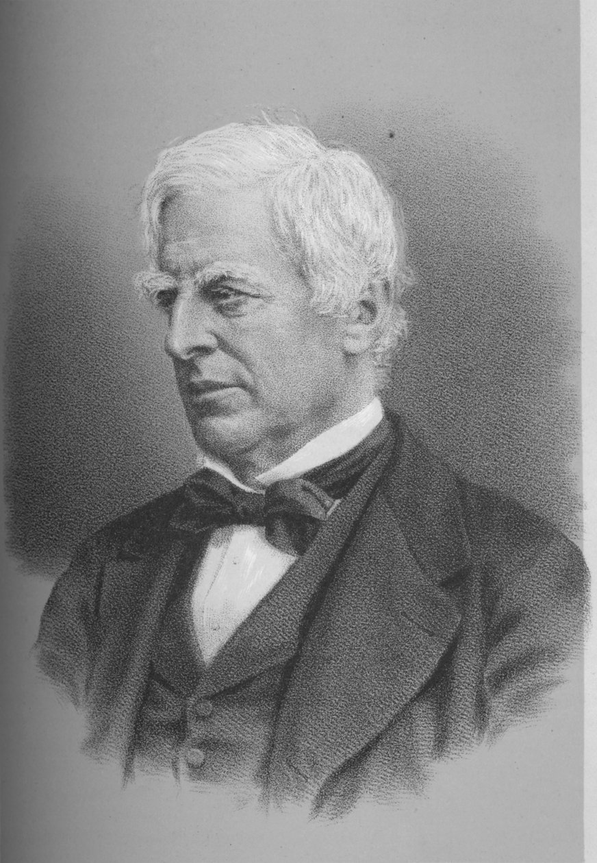 Robert Lowe, vikomt Sherbrooke, britský politik, 1873 1883 od Unbekannt