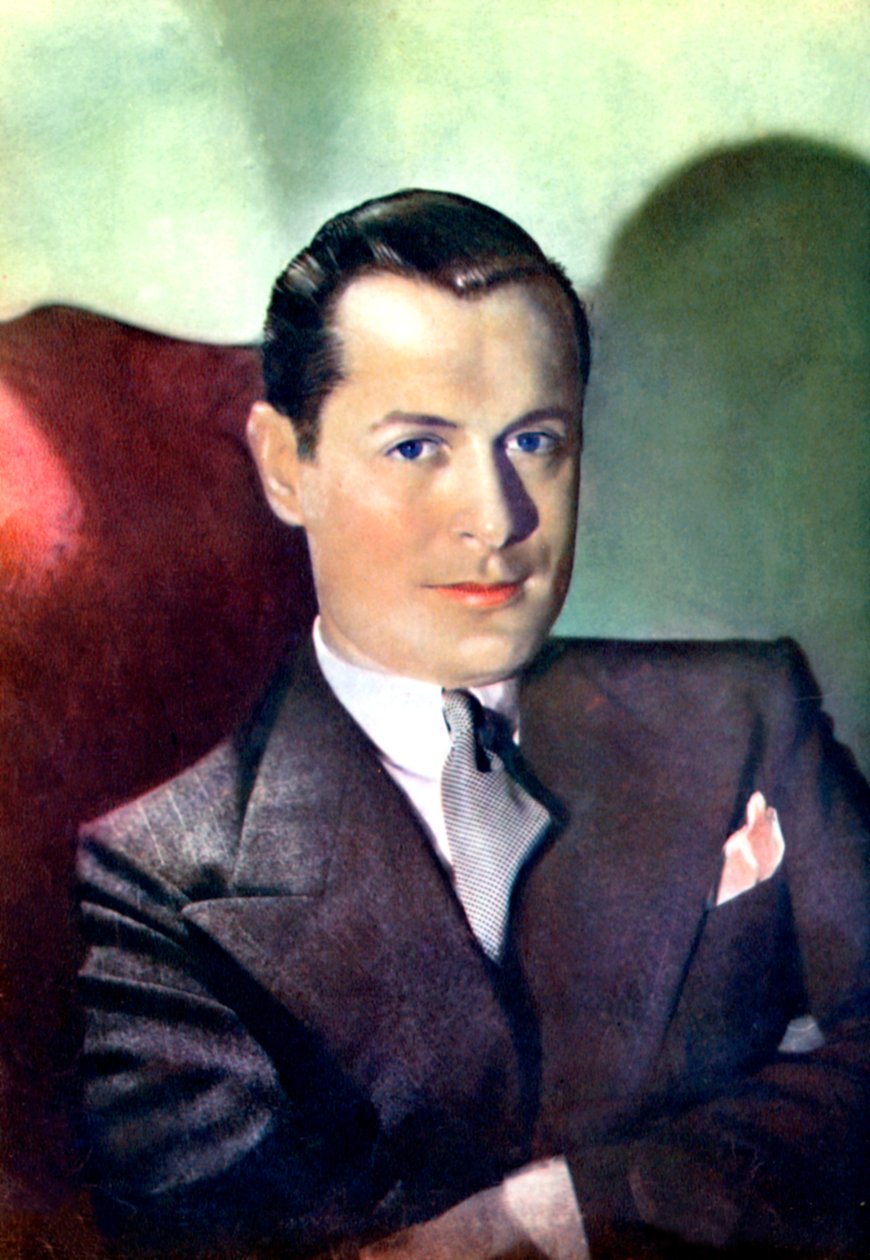 Robert Montgomery , americký herec a filmový režisér, 1934-1935 od Unbekannt