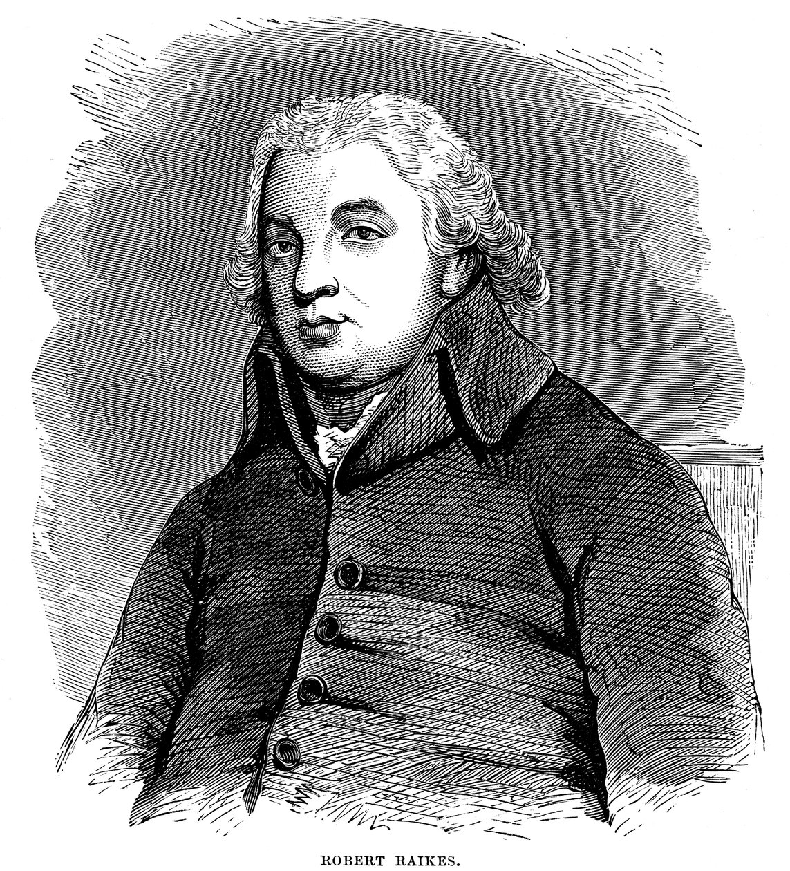 Robert Raikes , anglický filantrop a vydavatel, 1780 1880 od Unbekannt